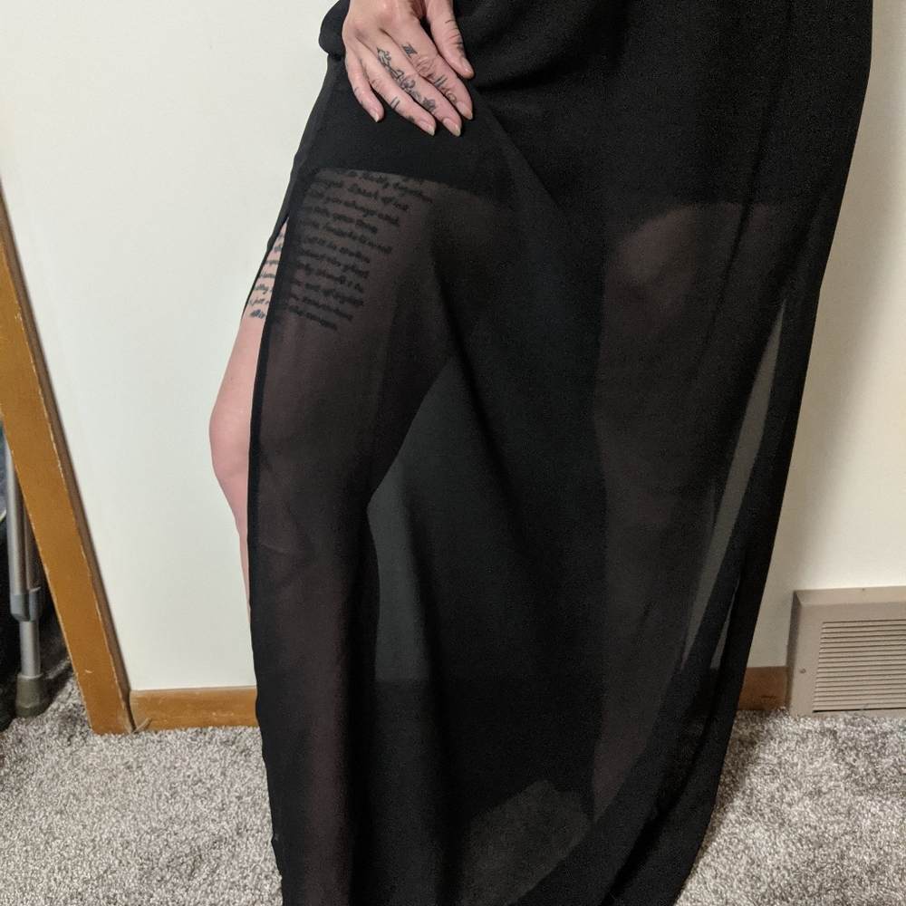 Black skirt